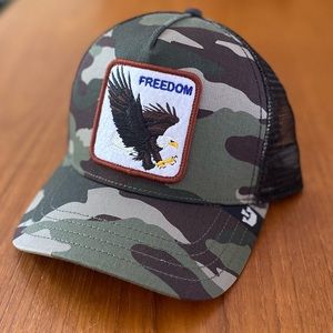 Goorin Bros The Freedom Eagle Trucker Hat OS